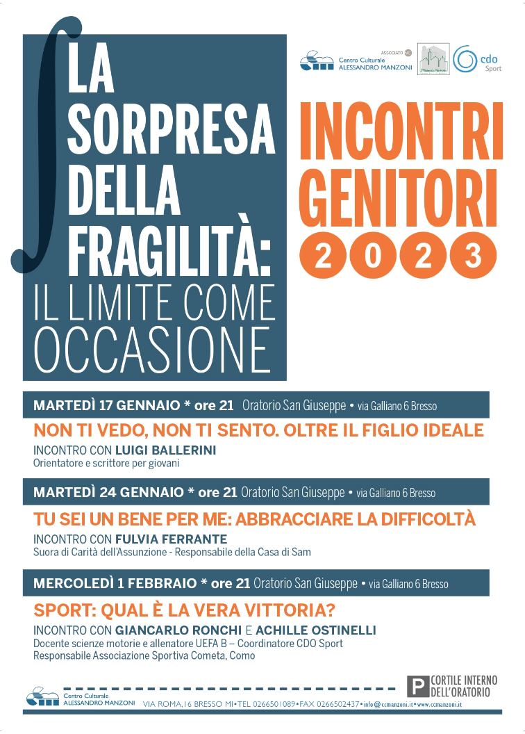 Featured image for “Bresso (Mi): Incontri Genitori 2023”