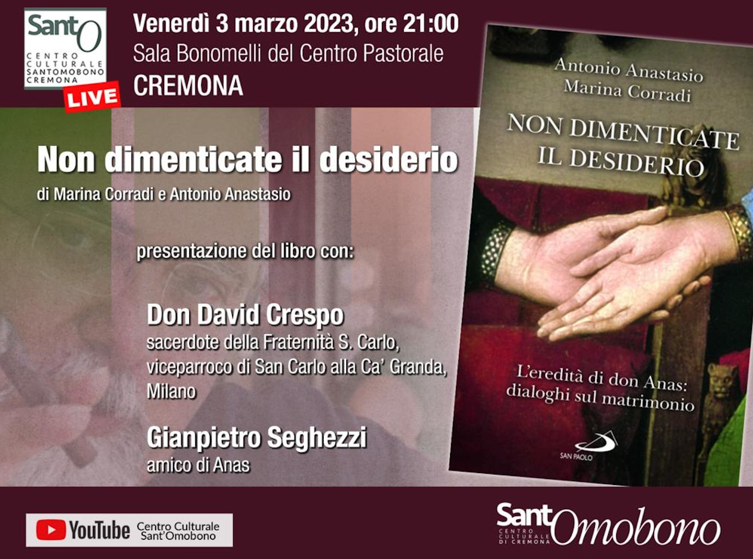 Featured image for “Cremona: Non dimenticate il desiderio”