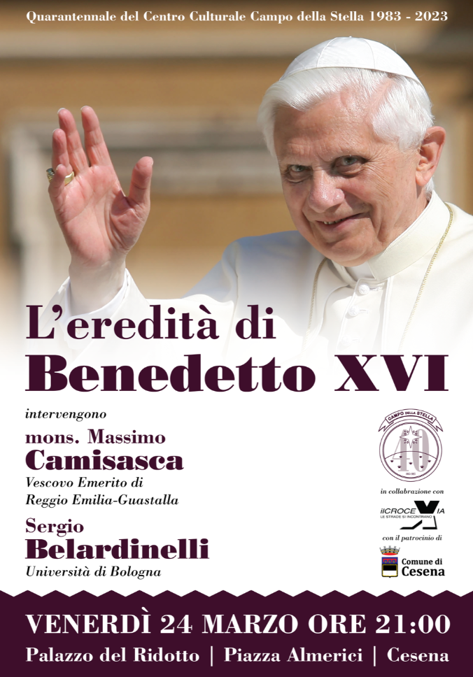 Featured image for “Cesena: L’eredità di Benedetto XVI”
