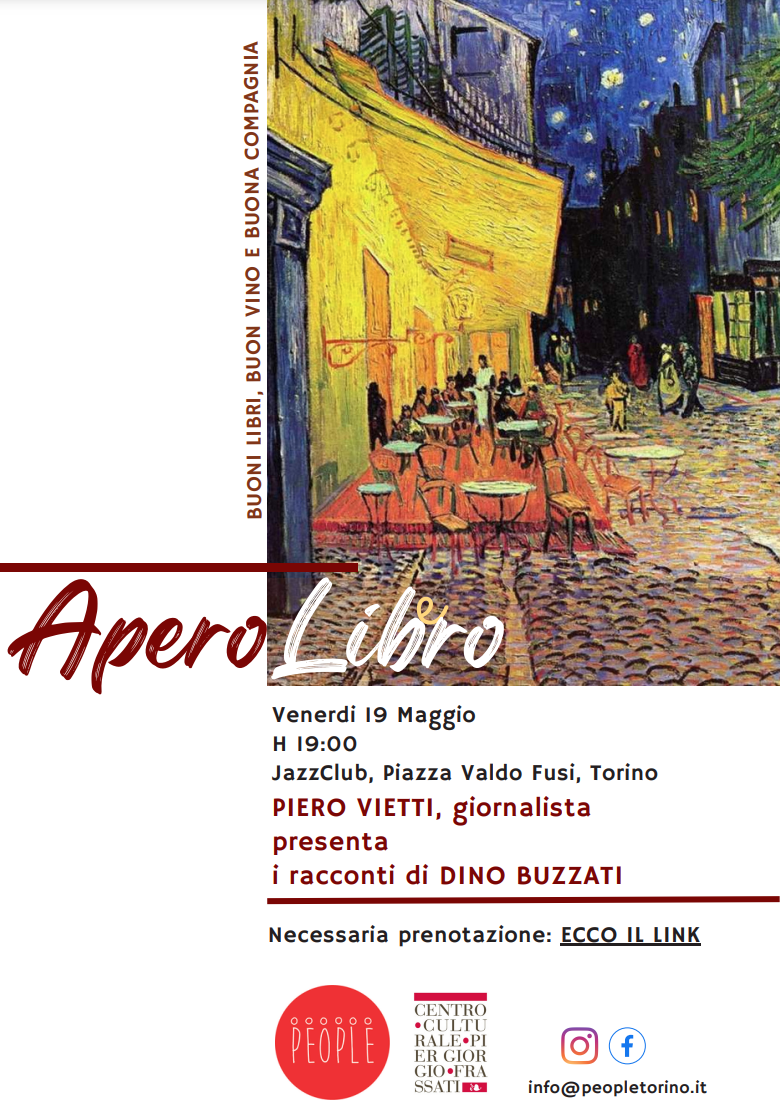 Featured image for “Torino: Aperolibro”