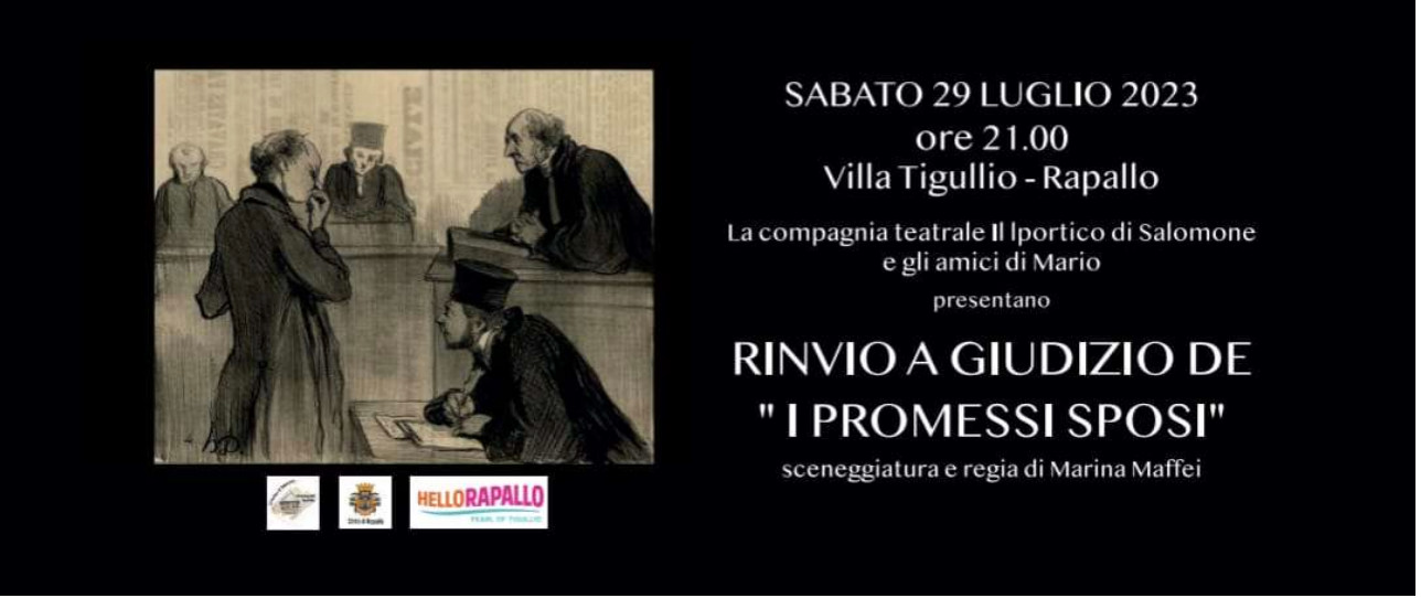 Featured image for “Rapallo: “Rinvio a giudizio dei Promessi sposi””