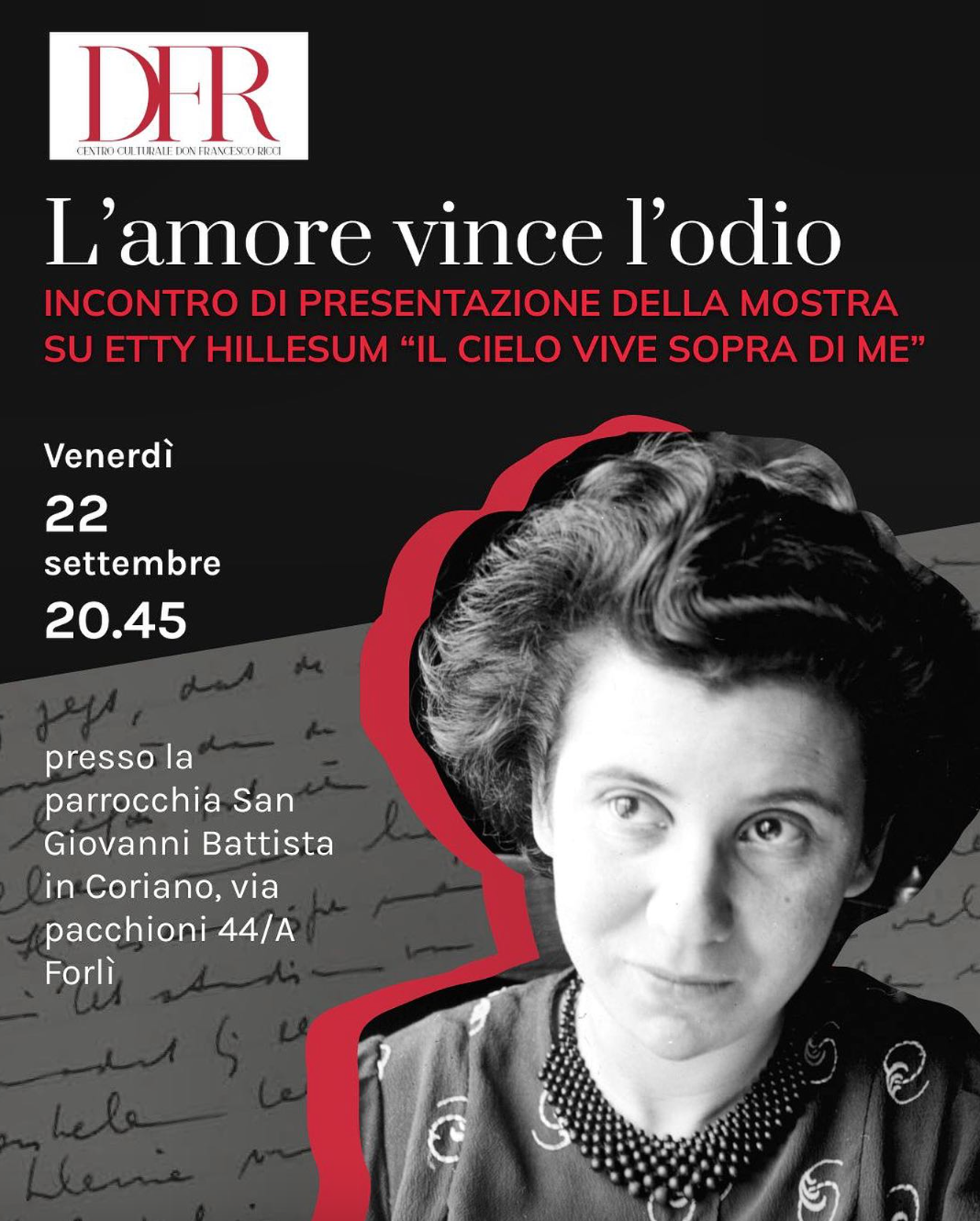 Featured image for “Forlì: L’amore vince l’odio”