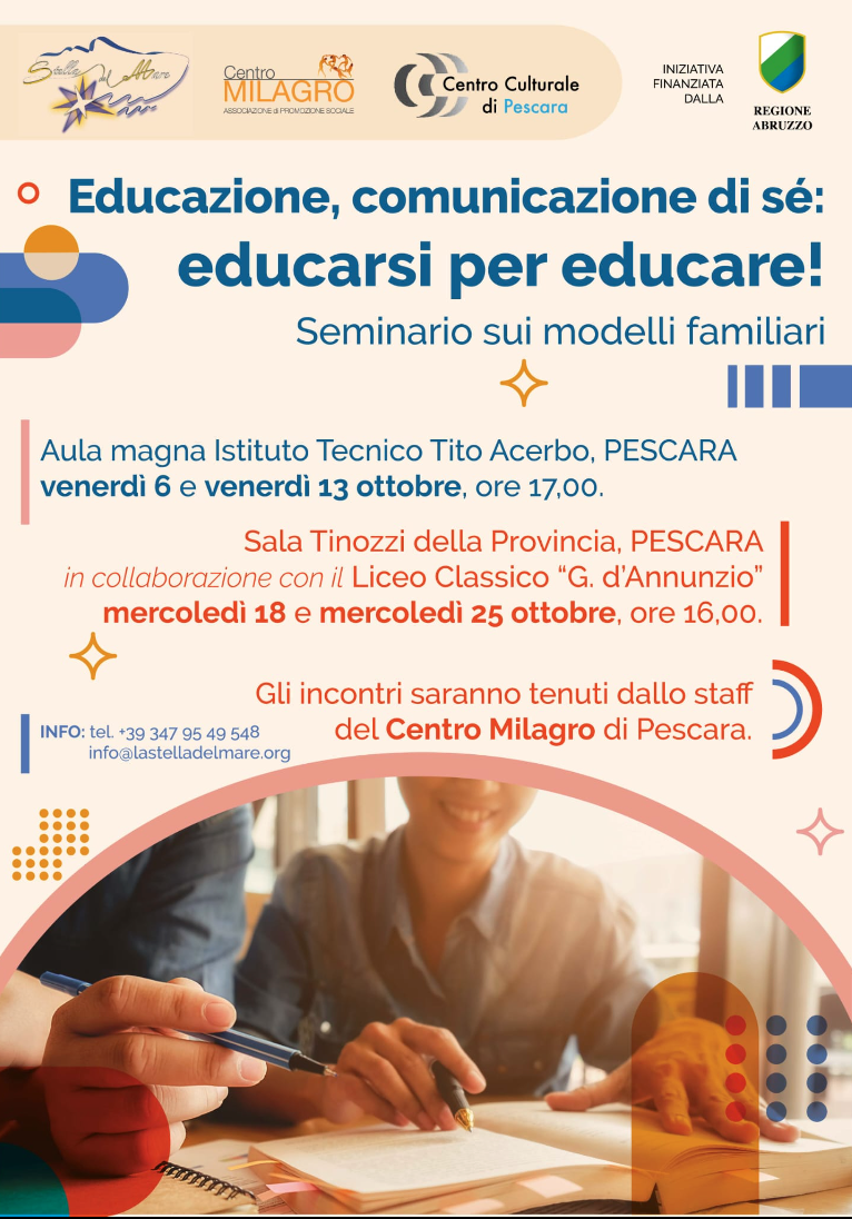 Featured image for “Pescara: Educarsi per educare”