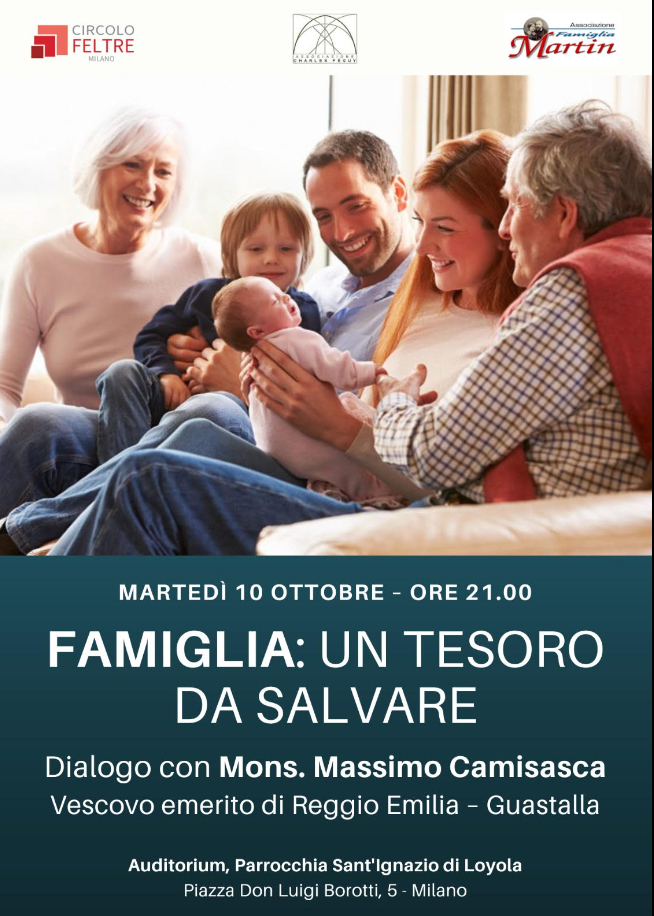 Featured image for “Milano: Famiglia, un tesoro da salvare”