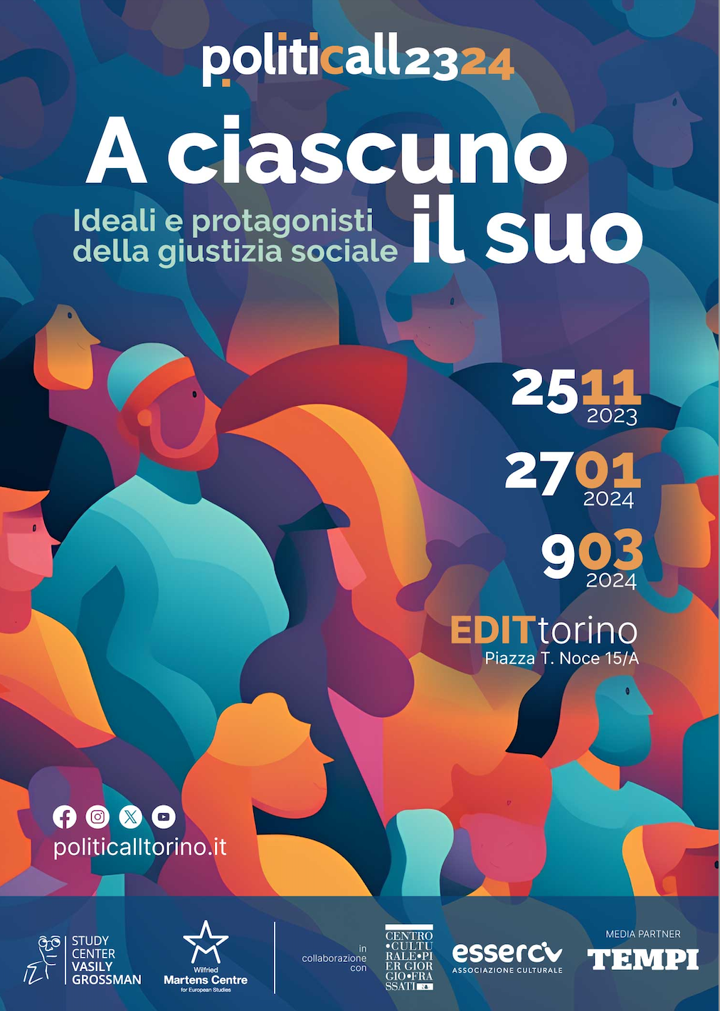 Featured image for “Torino: Ideali e protagonisti della giustizia sociale”
