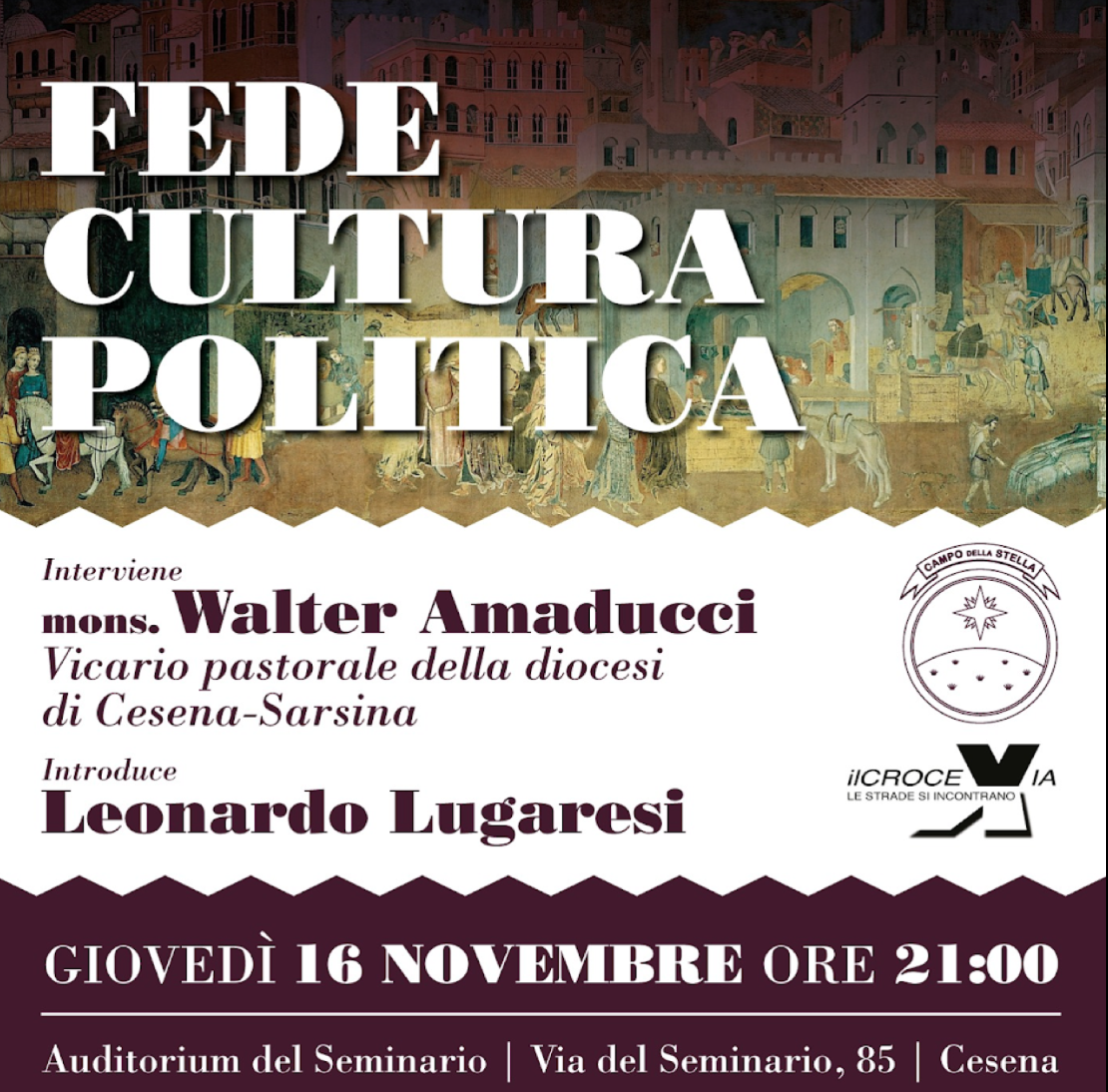 Featured image for “Cesena: Fede, Cultura, Politica”