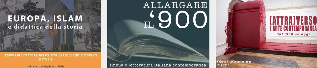 Featured image for “Corsi Webinar di Arte, Storia, Letteratura e Filosofia”
