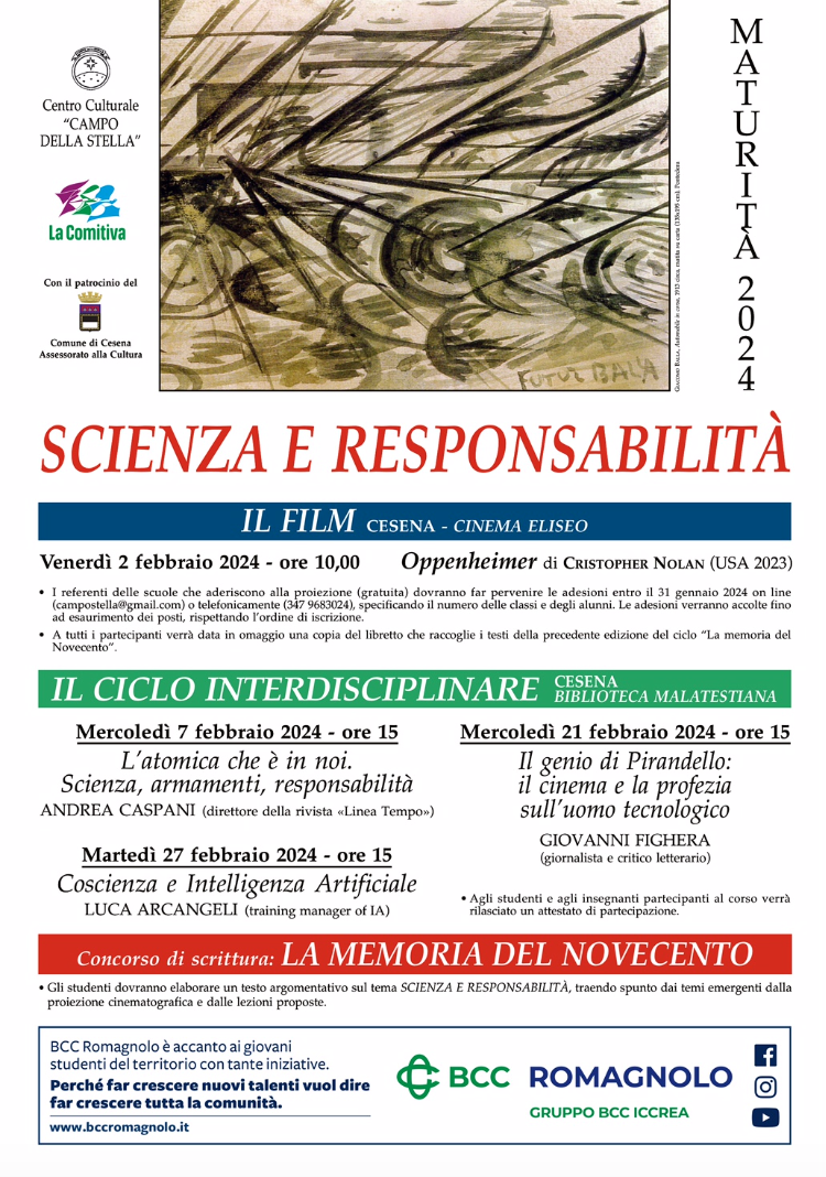Featured image for “Cesena: Scienza e responsabilità. Maturità 2024”