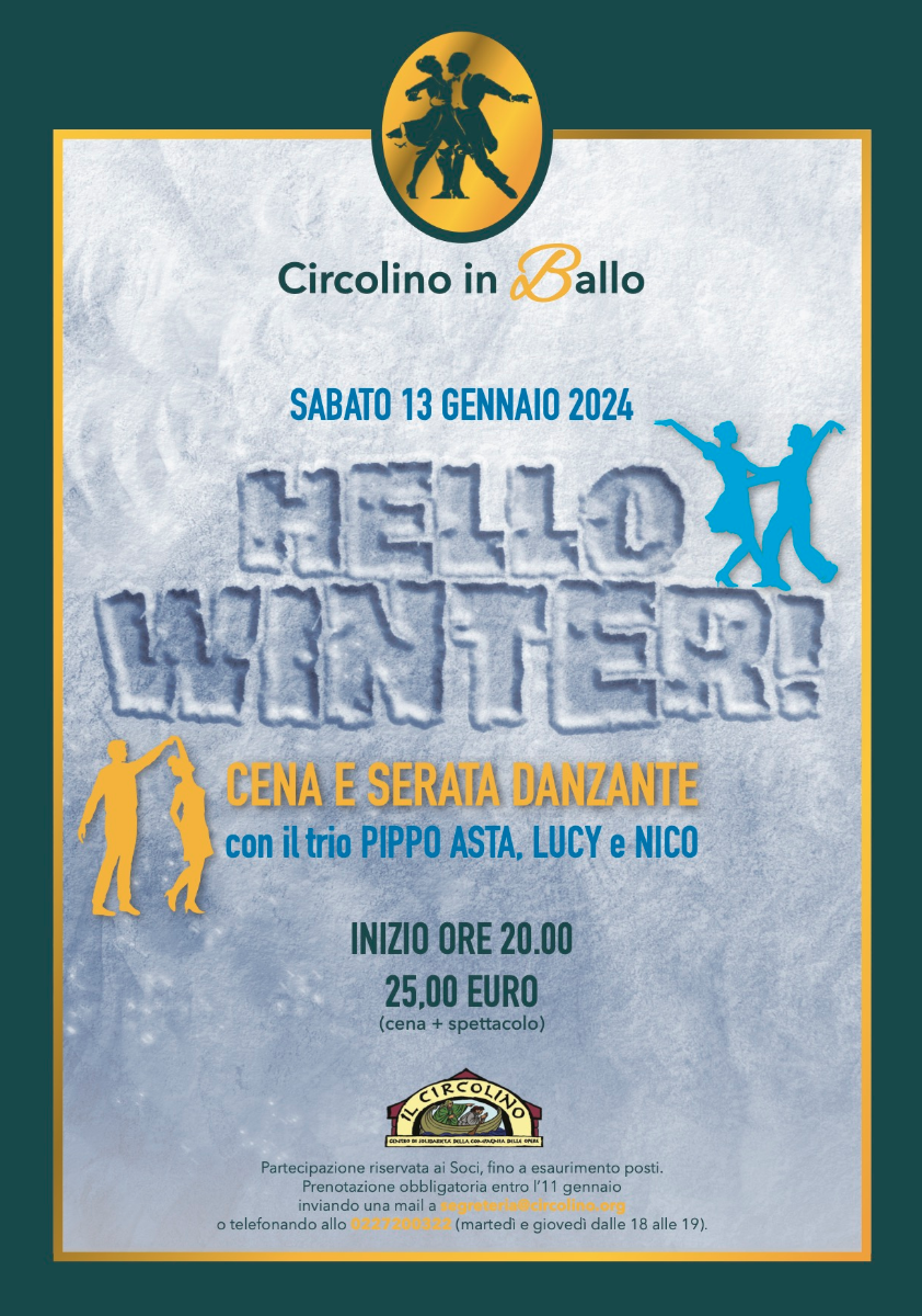 Featured image for “Crescenzago (Mi): Hello winter.  Circolino in ballo”