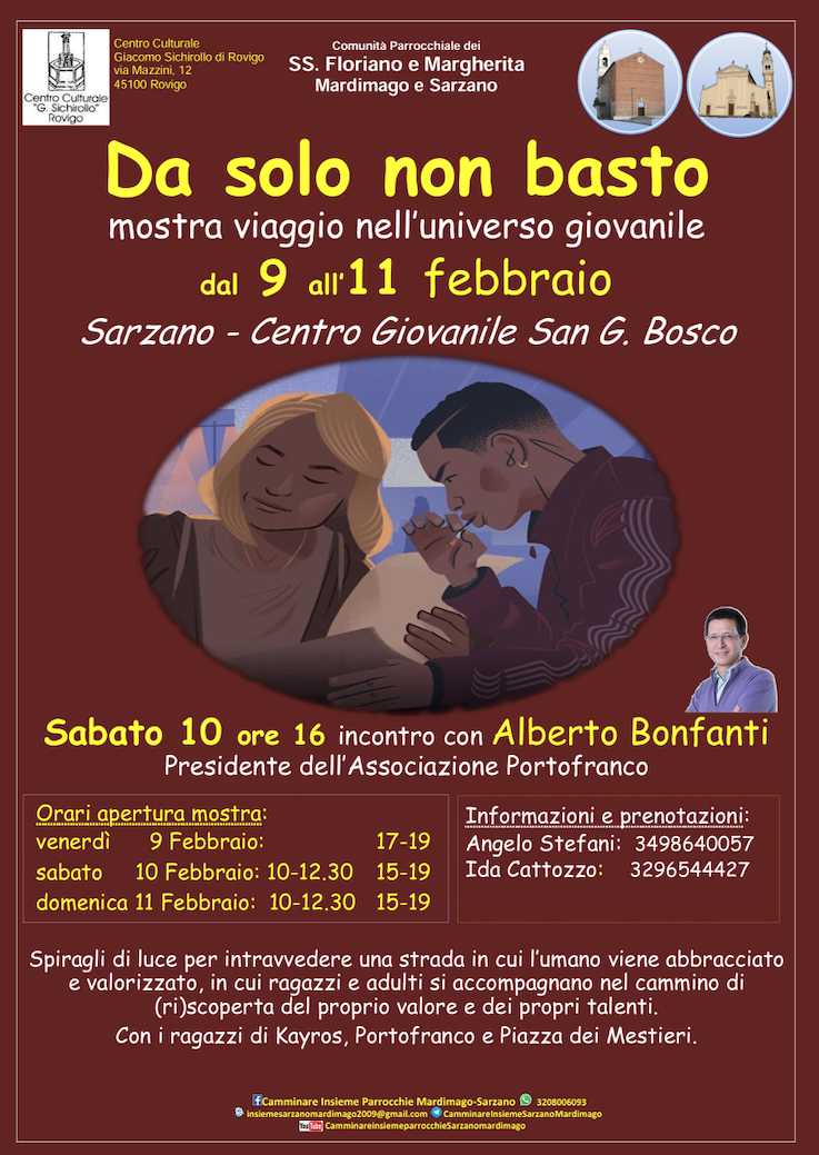 Featured image for “Sarzano (Ro): Da solo non basto. Mostra #meeting23”