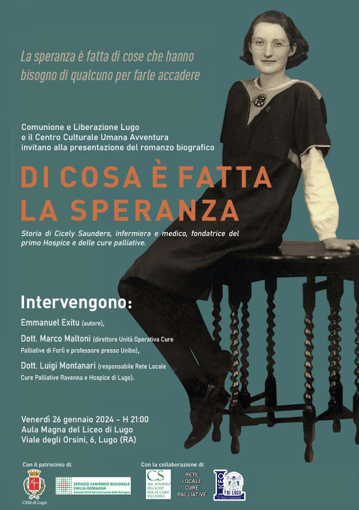 Featured image for “Lugo (Ra): Di cosa è fatta la speranza. Cicely Saunders”