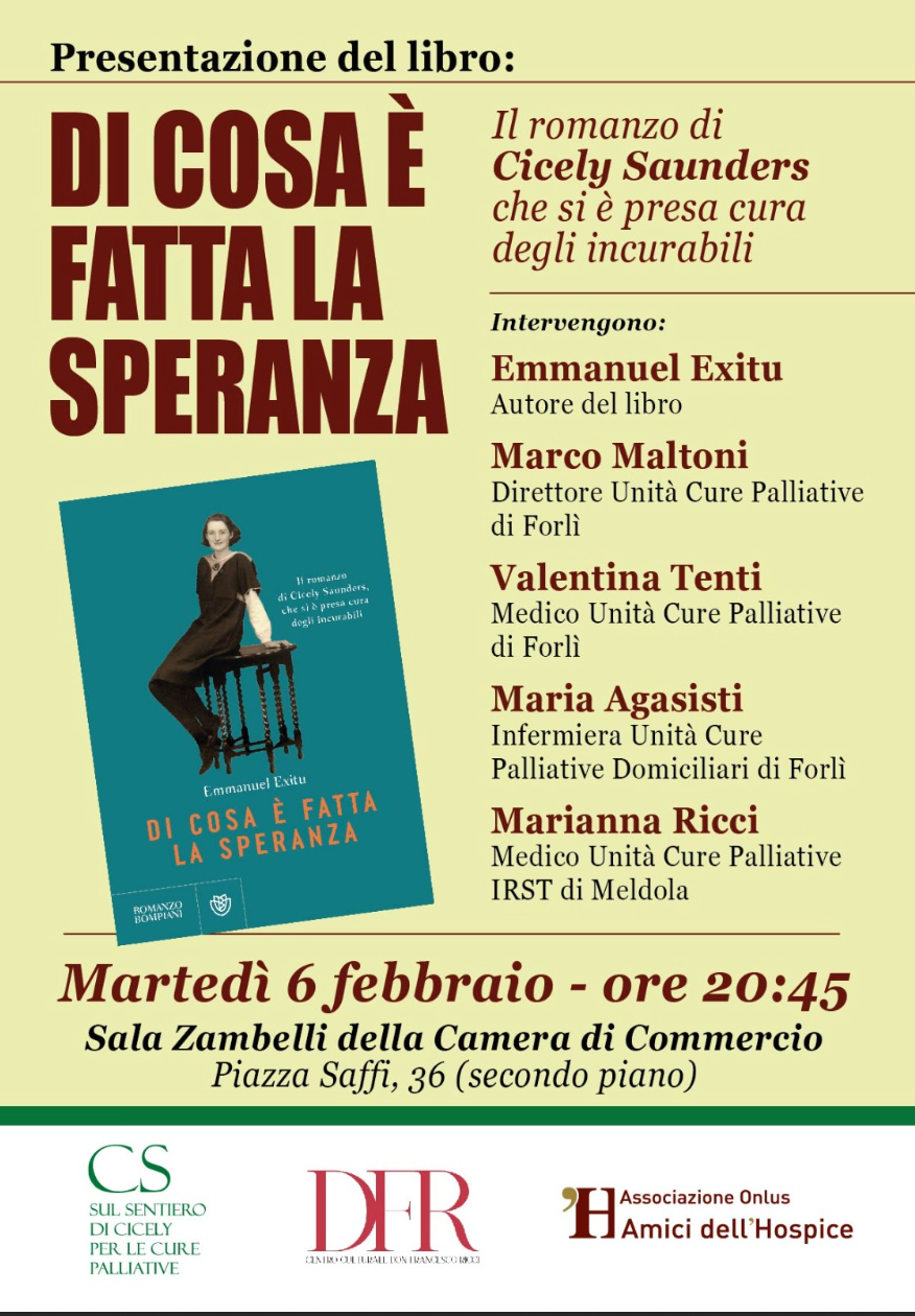 Featured image for “Forlì: Di cosa è fatta la speranza. Cicely Saunders”