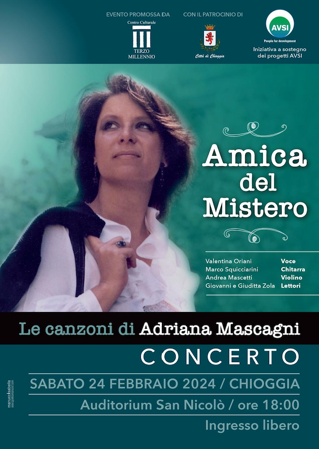 Featured image for “Chioggia (Ve): Amica del Mistero, Concerto”