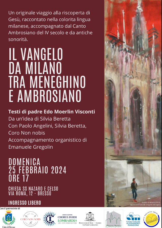 Featured image for “Bresso: Il vangelo da Milano tra meneghino e ambrosiano”