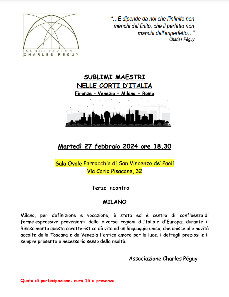 Featured image for “Milano: Sublimi maestri nelle corti d’Italia”