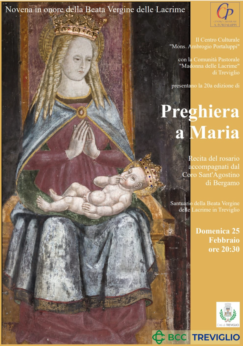 Featured image for “Treviglio(Bg): Preghiera a Maria con il Coro Sant’Agostino”