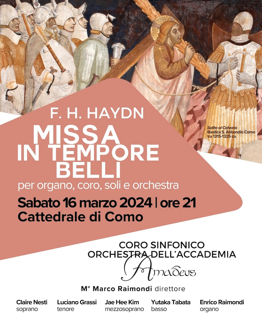 Featured image for “Como: Concerto Haydn, Messa In tempore belli”