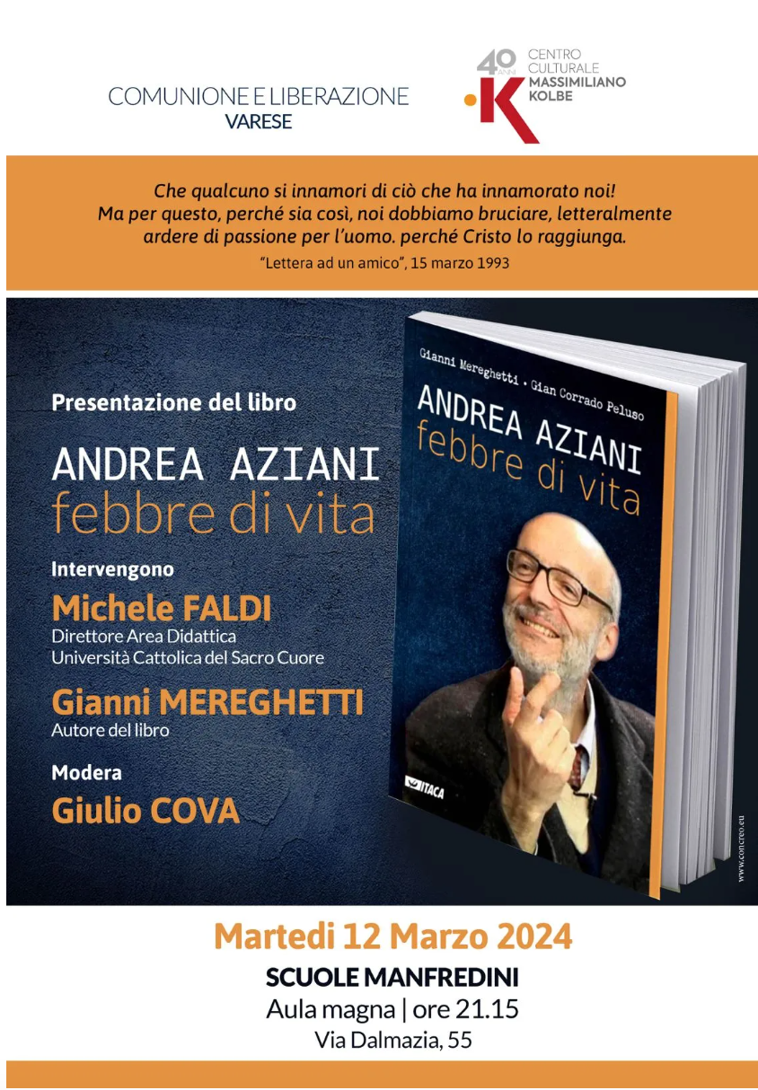 Featured image for “Varese:  “Andrea Aziani. Febbre di vita””