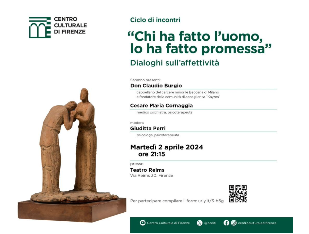 Featured image for “Firenze: “Chi ha fatto l’uomo, lo ha fatto promessa””