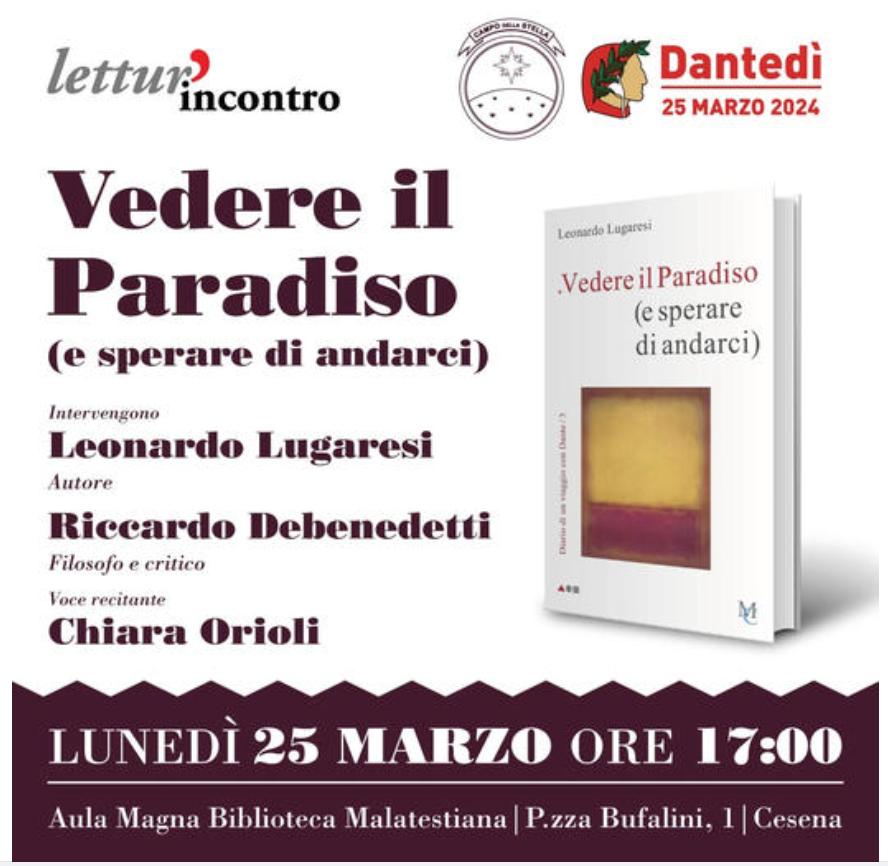 Featured image for “Cesena: Vedere il Paradiso (e sperare di andarci) di Leonardo Lugaresi”