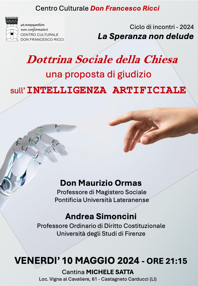 Featured image for “Castagneto Carducci (Li): Una proposta di giudizio sull’Intelligenza artificiale”