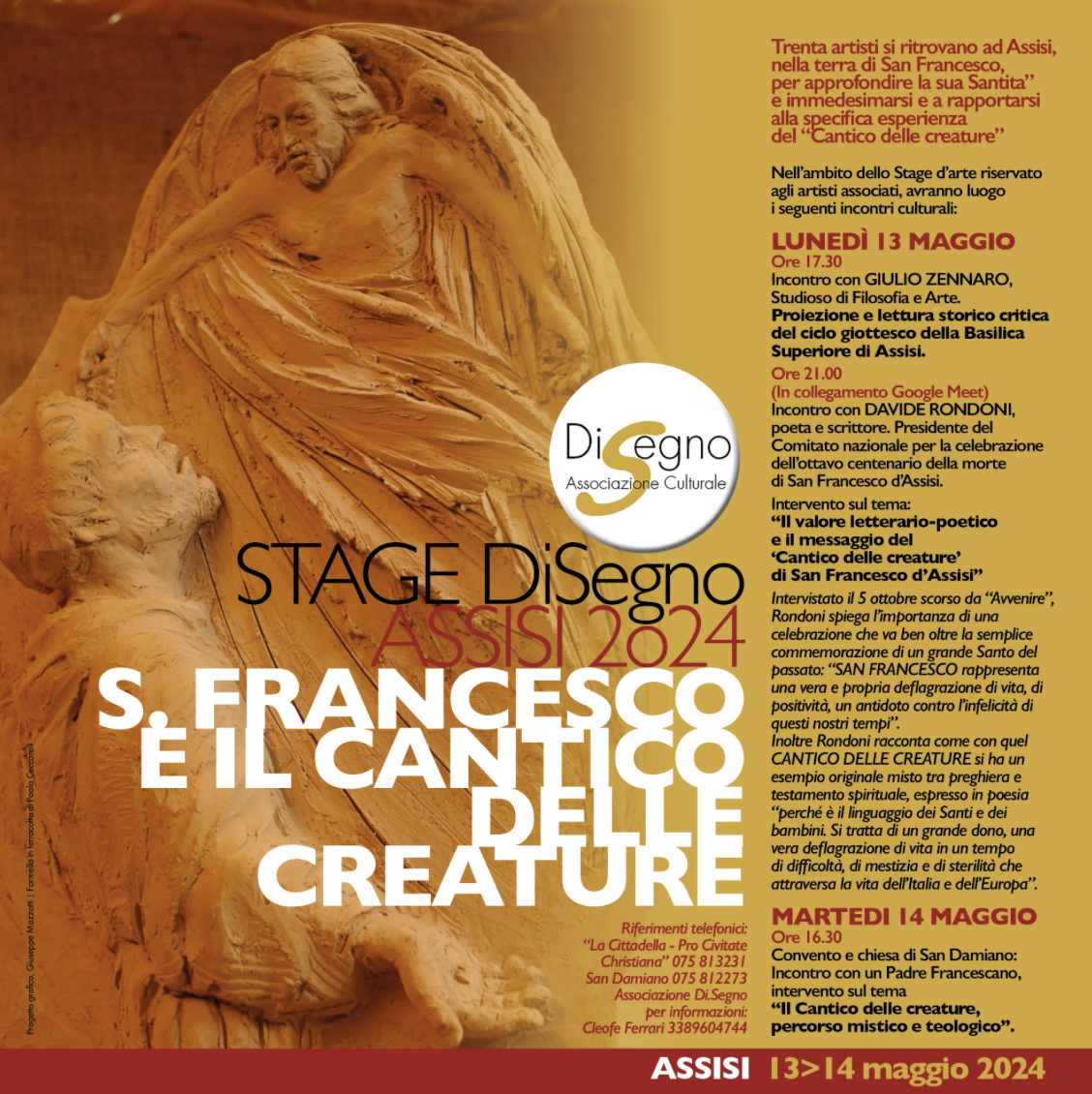Featured image for “Assisi: In occasione dell’800 anniversario sul Cantico delle Creature”