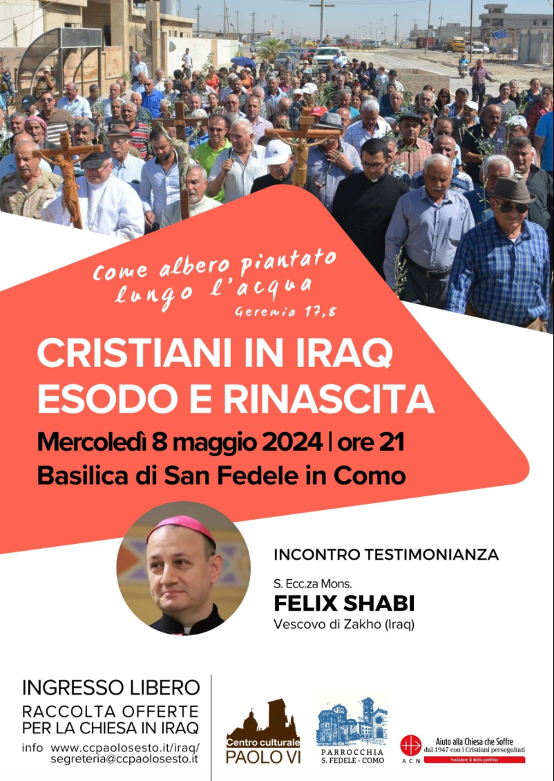 Featured image for “Como: Cristiani in Iraq, esodo e rinascita”