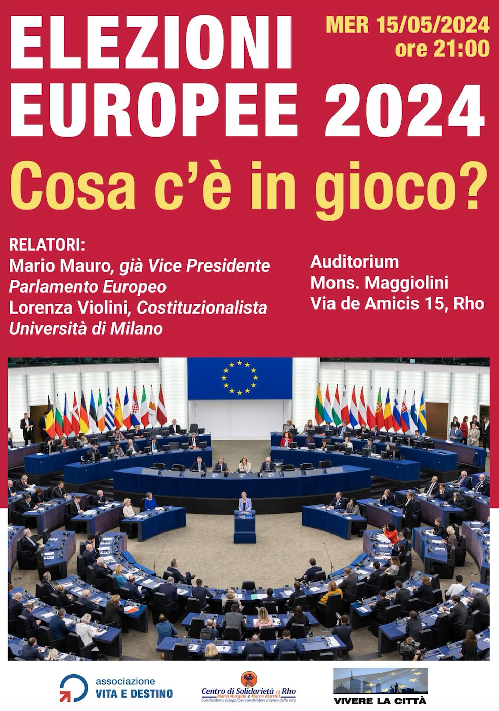Featured image for “Rho (Mi): Elezioni europee 2024. Cosa c’è in gioco?”
