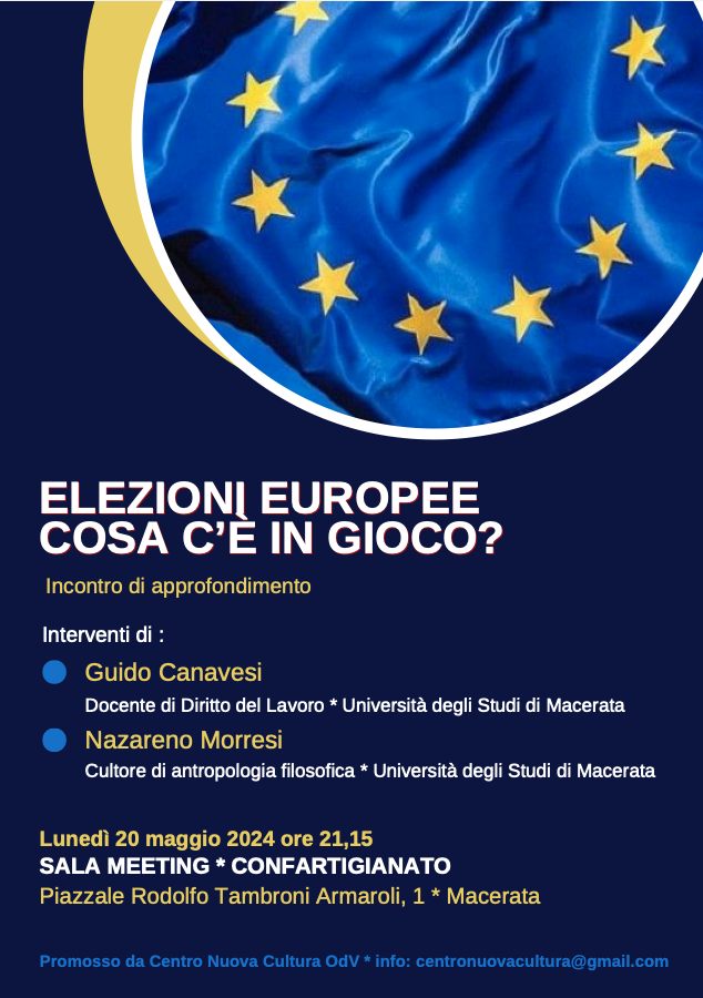 Featured image for “Macerata: Elezioni europee. Cosa c’è in gioco?”