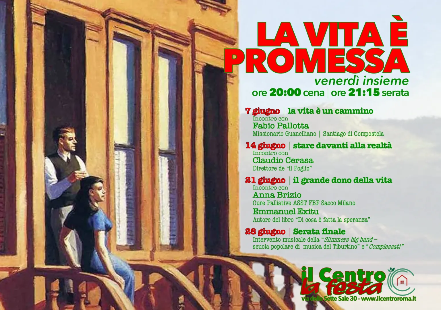 Featured image for “Roma: La vita è promessa, ciclo di incontri”