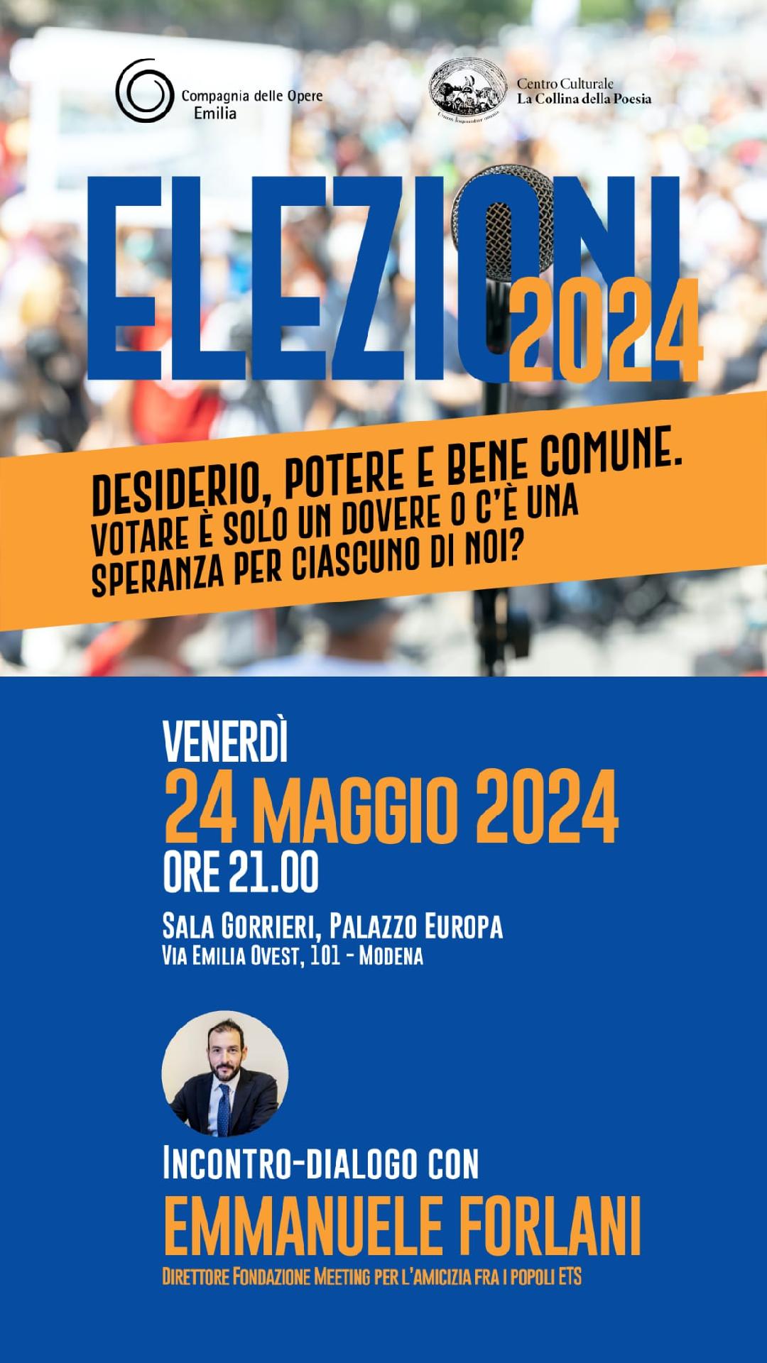 Featured image for “Modena: Elezioni 2024. Desiderio, potere e bene comune”