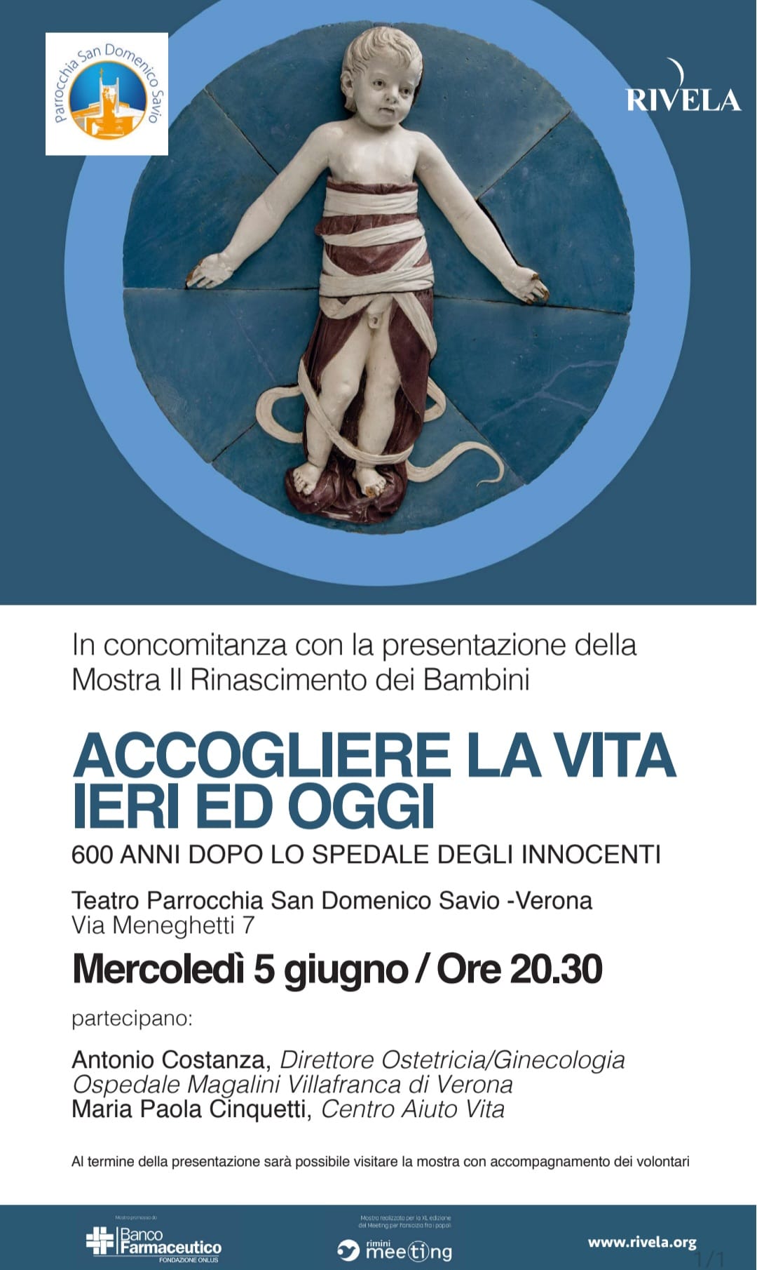 Featured image for “Verona: Accogliere la vita oggi. Lo spedale degli Innocenti”