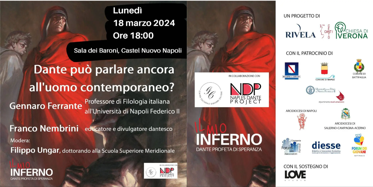 Featured image for “Napoli: Dante può parlare ancora all’uomo contemporaneo?”