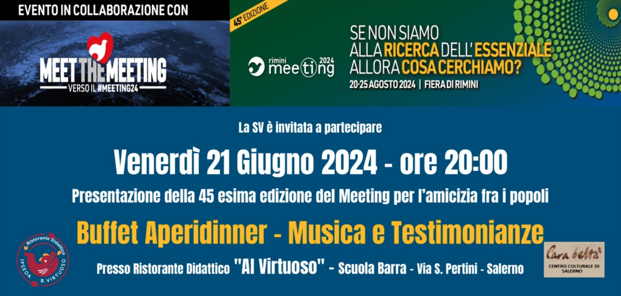 Featured image for “Salerno: Anteprima Meeting, #meetthemeeting24”