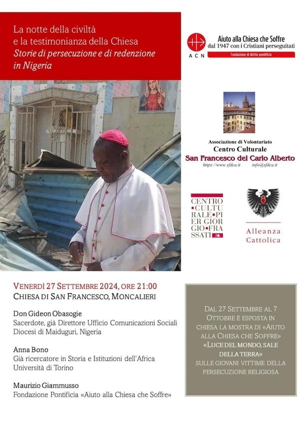 Featured image for “Moncalieri (To): Storie di persecuzione e di redenzione in Nigeria”