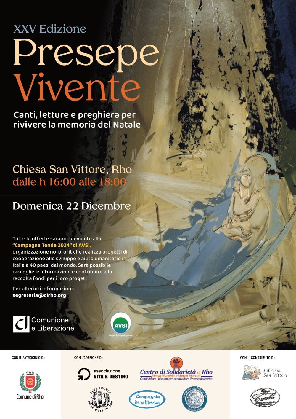 Featured image for “Rho (Mi): Presepe vivente. Canti letture e preghiera per rivivere la memoria del Natale”