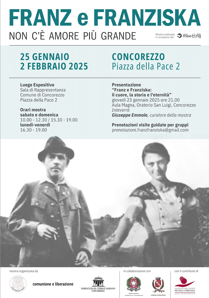 Featured image for “Concorezzo (MB): Franz e Franziska. Non c’è amore più grande”