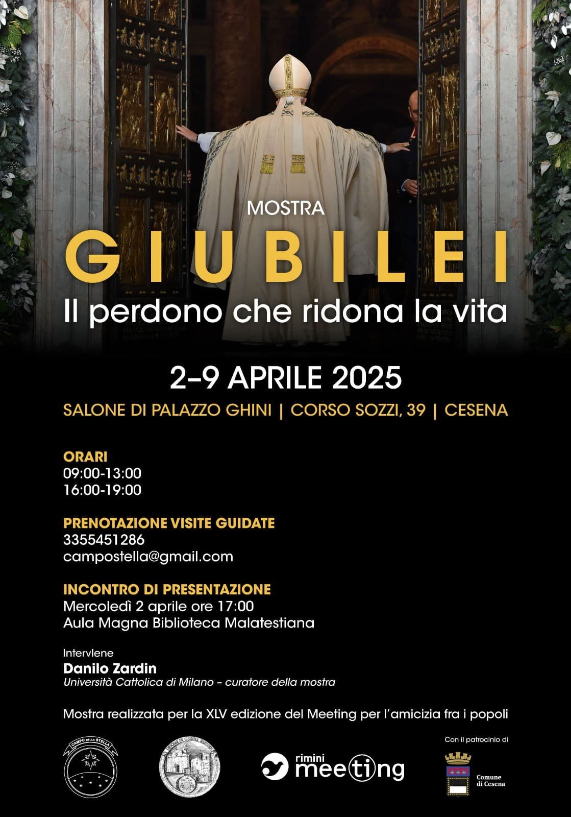 Featured image for “Cesena: Giubilei. Il perdono che ridona la vita. Incontro di presentazione”