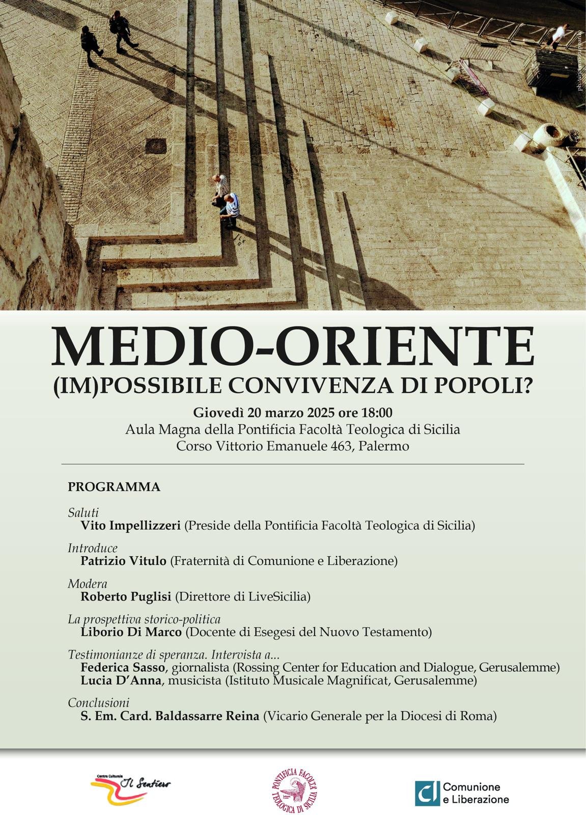 Featured image for “Palermo: Medio-Oriente. (IM) Possibile convivenza di popoli?”