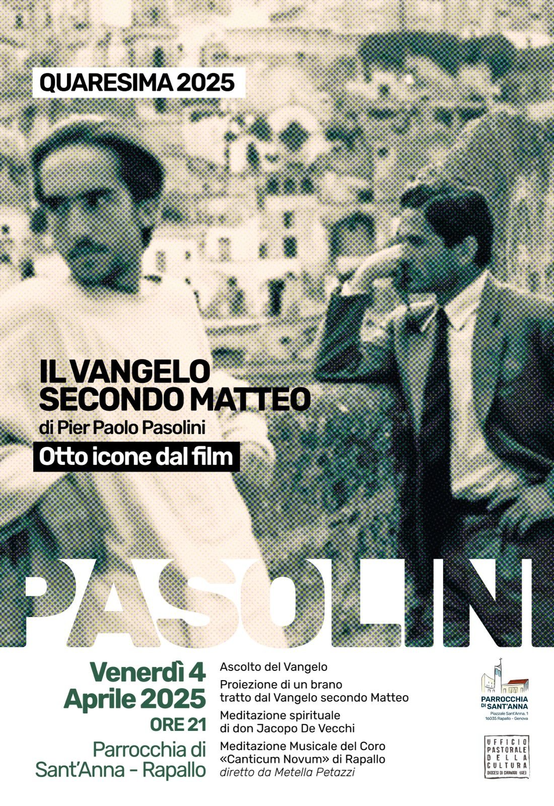 Featured image for “Rapallo (Ge): Il Vangelo secondo Matteo. Otto icone dal film”