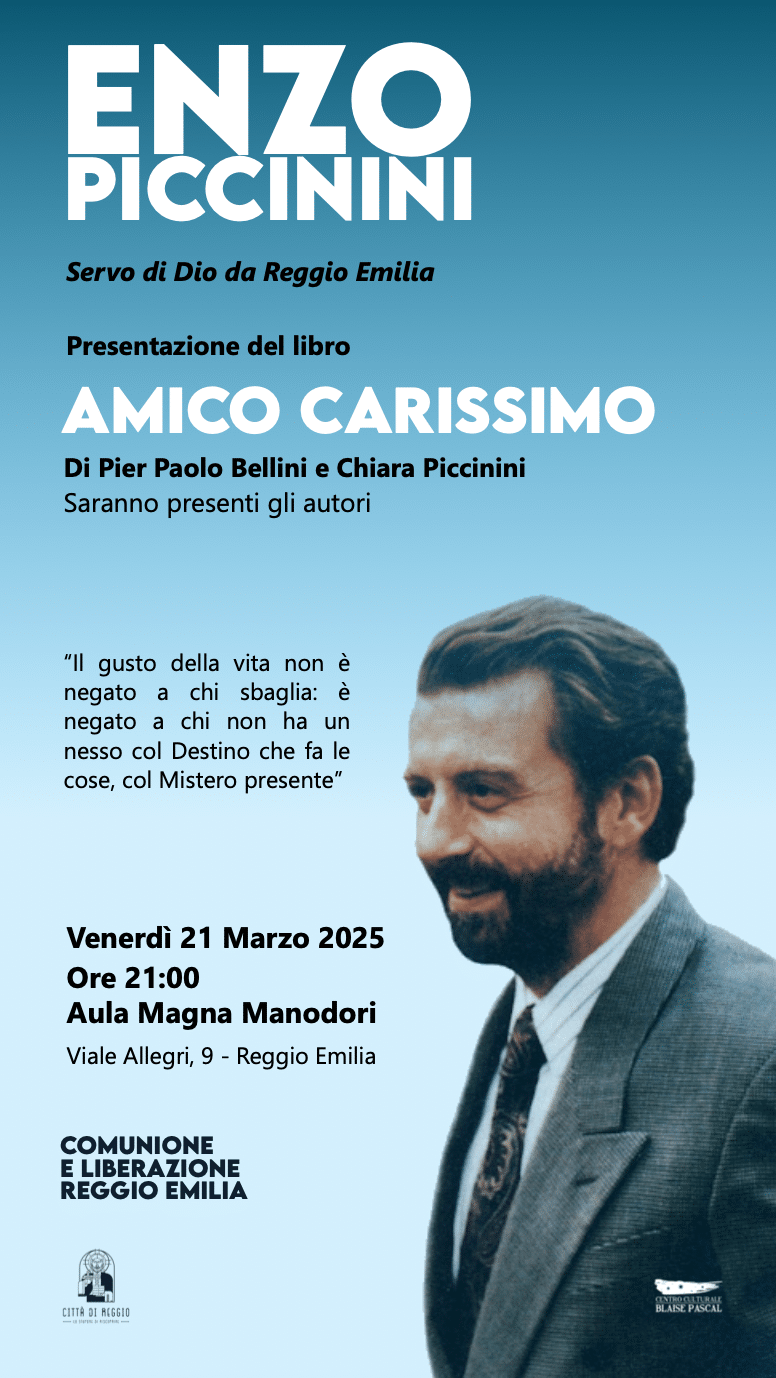 Featured image for “Reggio Emilia: Presentazione del libro “Amico carissimo””