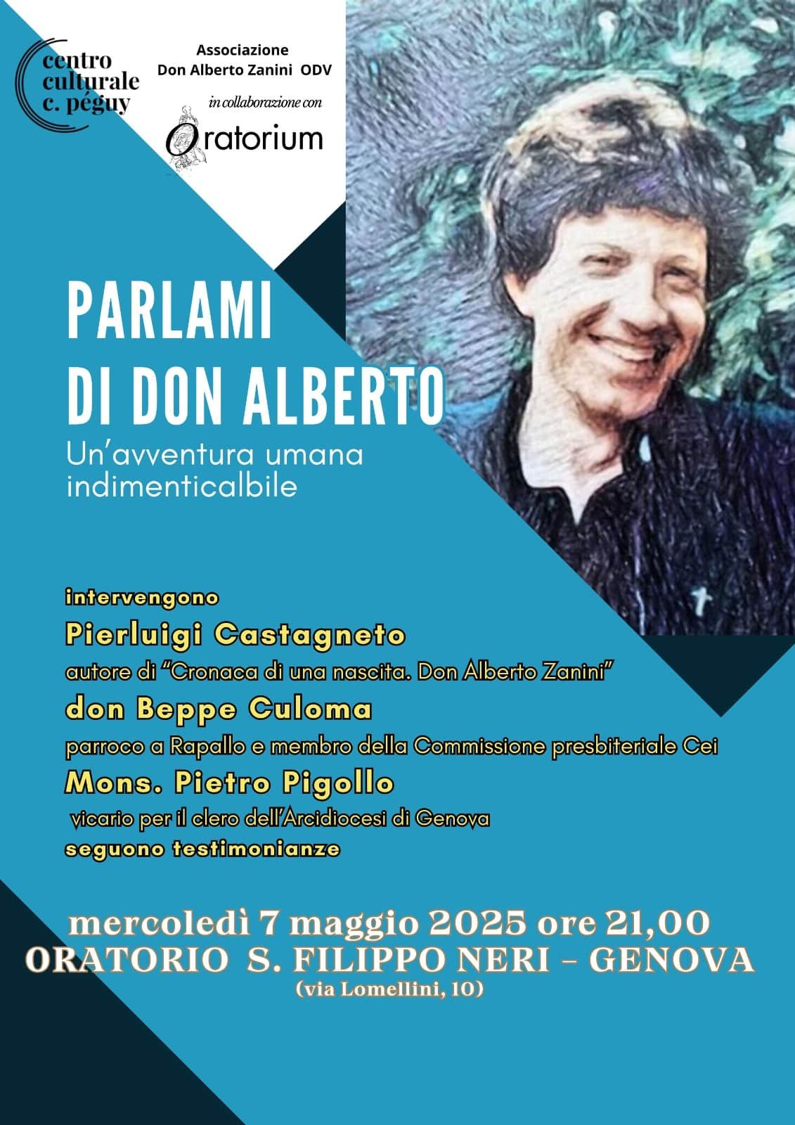 Featured image for “Genova: Parlami di don Alberto. Un’avventura umana indimenticabile”