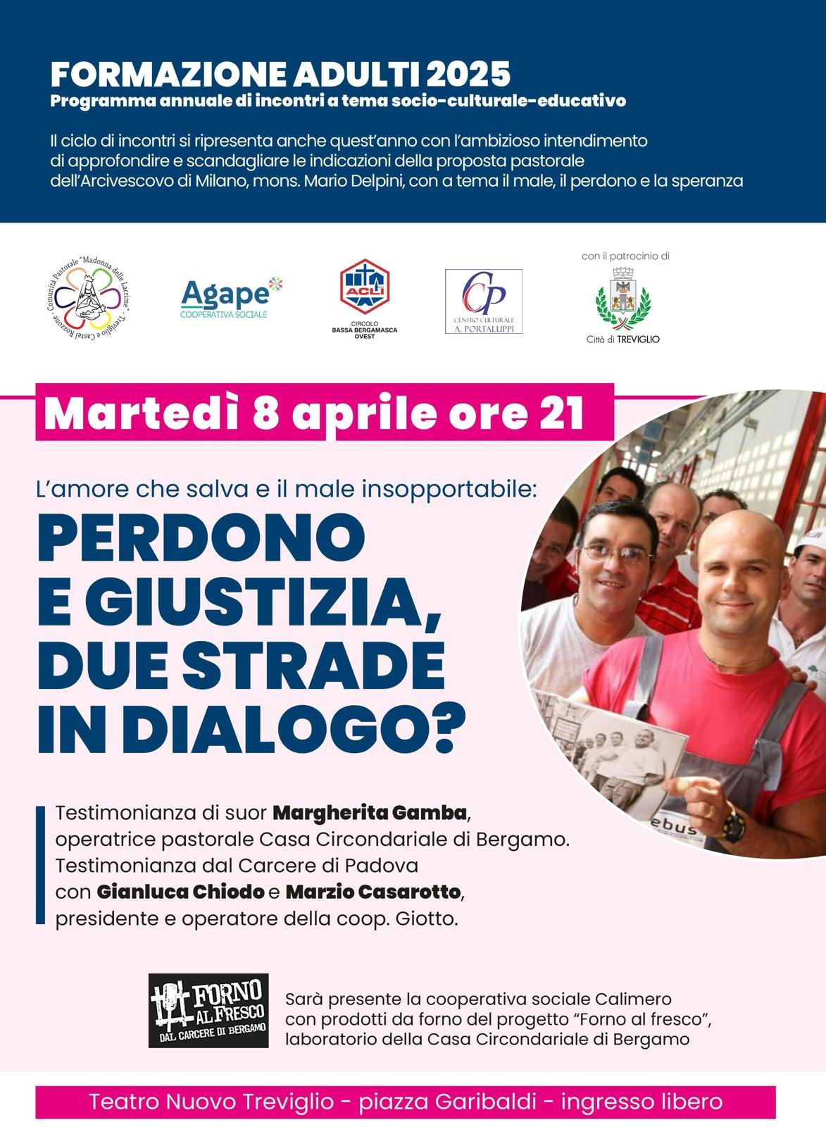 Featured image for “Treviglio (Bg): Perdono e giustizia, due strade in dialogo?”