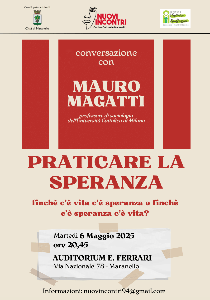 Featured image for “Maranello (Mo): Finchè c’è vita c’è speranza o finchè c’è speranza c’è vita?”