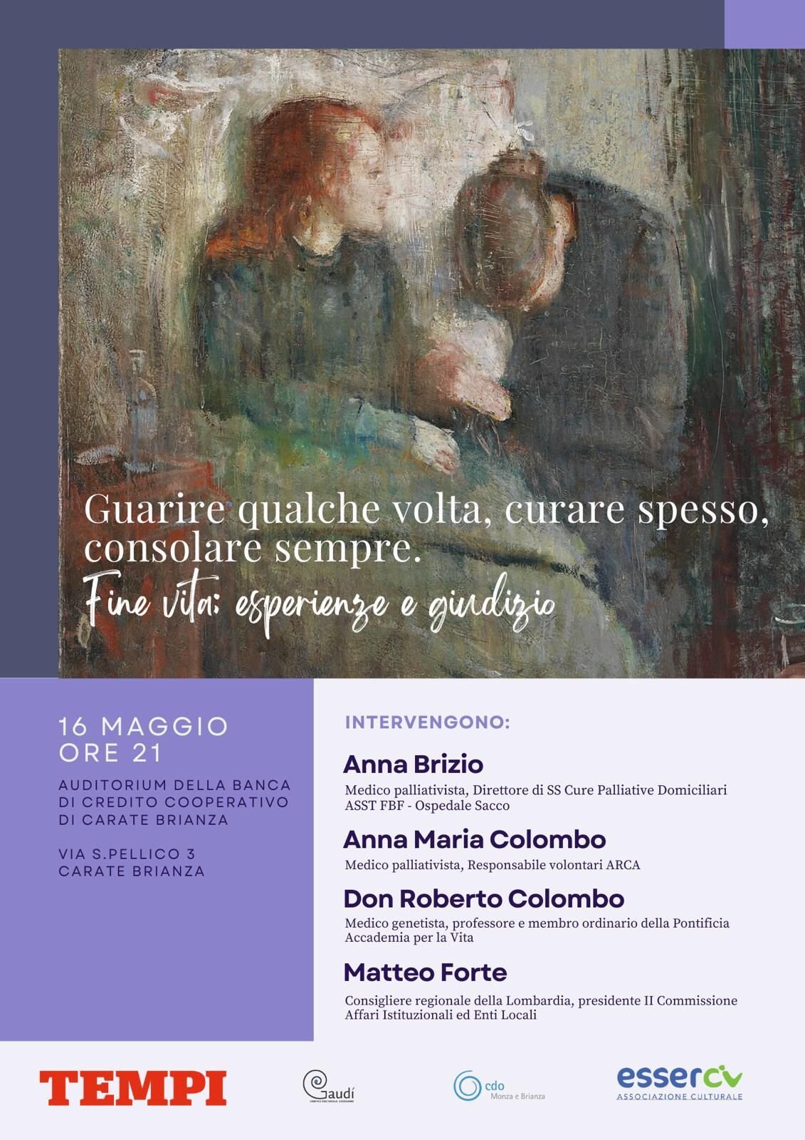 Featured image for “Carate Brianza (MB): Guarire qualche volta, curare spesso, consolare sempre”