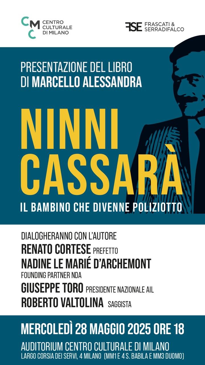 Featured image for “Milano: Ninni Cassarà. Il bambino che divenne poliziotto”