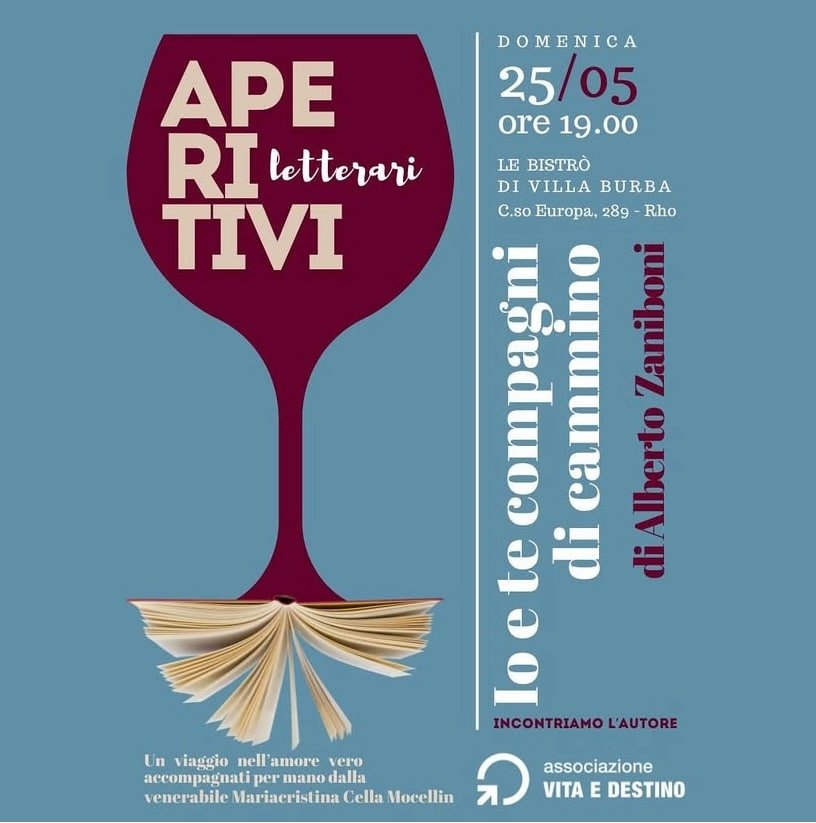 Featured image for “Rho (Mi): Aperitivi letterari. Io e te compagni di cammino”