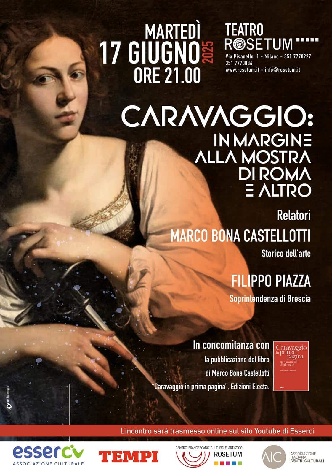 Featured image for “Milano: Caravaggio, in margine alla mostra di Roma e altro”