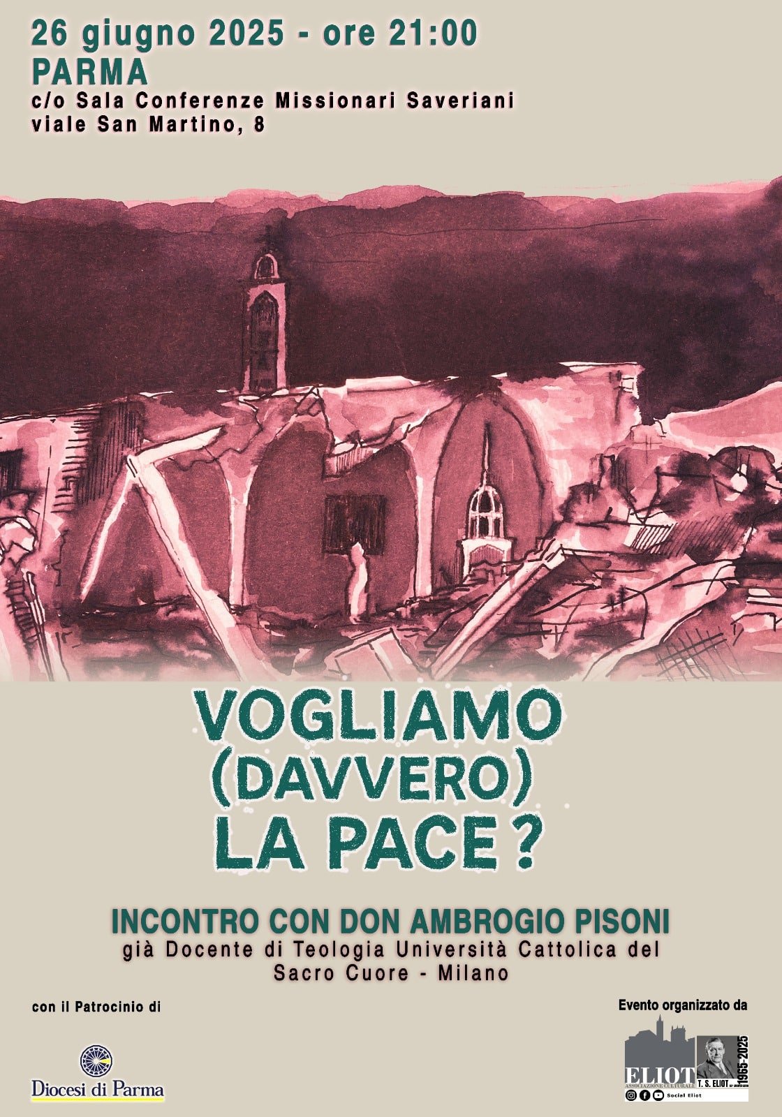 Featured image for “Parma: Vogliamo (davvero) la Pace?”