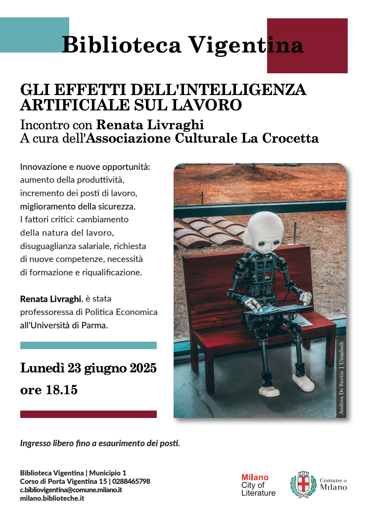Featured image for “Milano: Gli effetti dell’intelligenza artificiale sul lavoro”